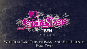 www.sandrasilvers.com - 3358 Sandra Silvers & AJ Marion, with a Caroline Pierce cameo thumbnail
